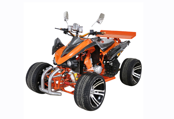 250CC atv buggy with colored tires 4 wheeler 4x4 for adults