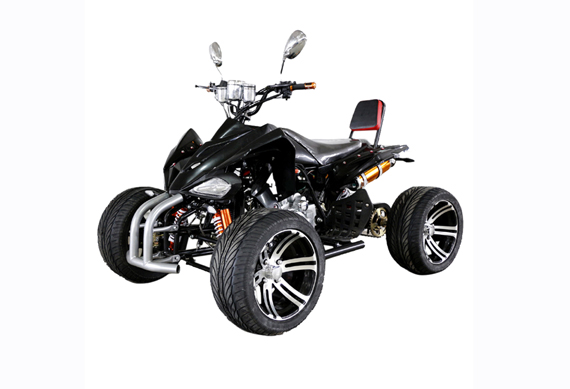 250CC atv buggy with colored tires 4 wheeler 4x4 for adults