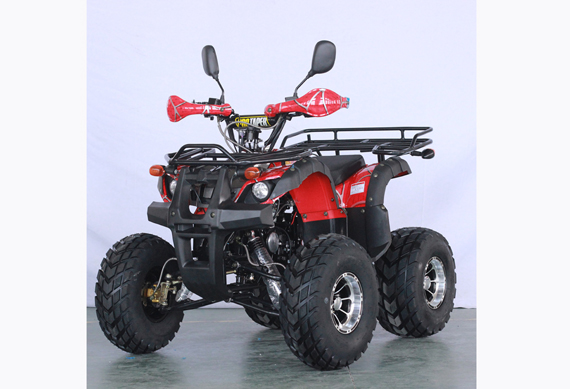 Automatic Gear 110CC 125CC ATV Quad Bike Four Wheelers With Road Tires