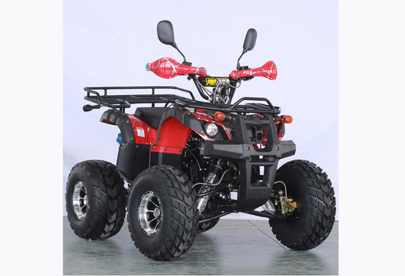 Automatic Gear 110CC 125CC ATV Quad Bike Four Wheelers With Road Tires