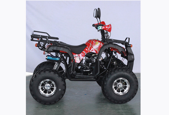 Automatic Gear 110CC 125CC ATV Quad Bike Four Wheelers With Road Tires