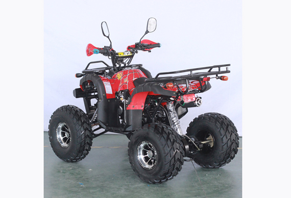 Automatic Gear 110CC 125CC ATV Quad Bike Four Wheelers With Road Tires