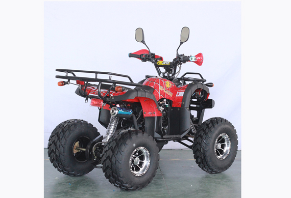 Automatic Gear 110CC 125CC ATV Quad Bike Four Wheelers With Road Tires