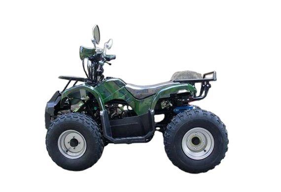 High quality mini gas powered quad automatic 125cc atv