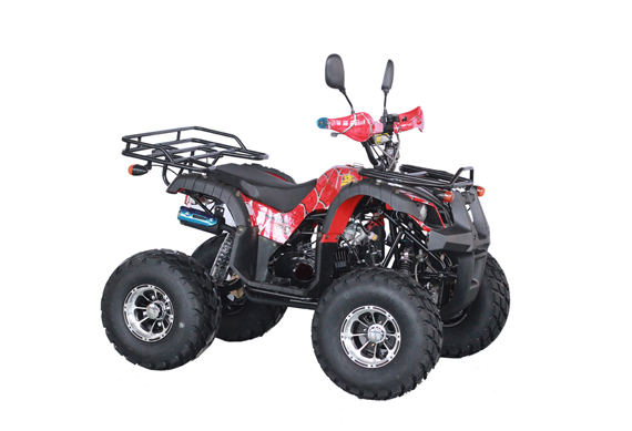 High quality mini gas powered quad automatic 125cc atv