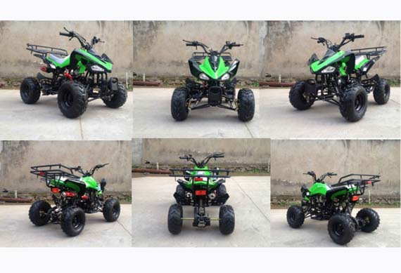 Quad 4x4 diesel 250 cc rubber track for atv