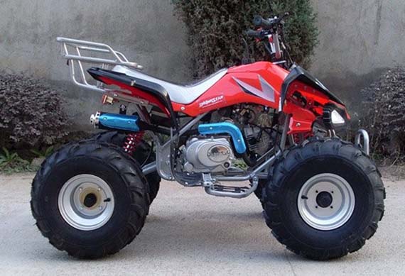 Cheap electric start 4 stroke atv with four wheeler