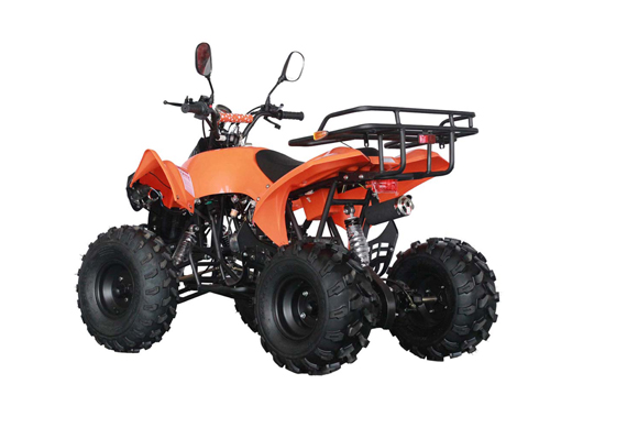 Cheap quad four wheels motorcycle 110cc atv with rear axle