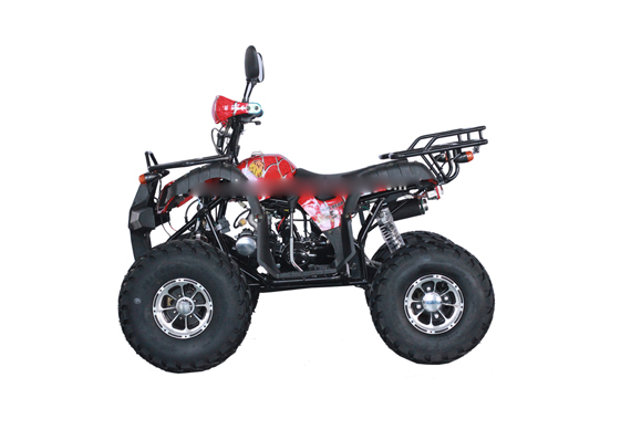 Cheap ce 125cc 4x4 wheeler atv for adults