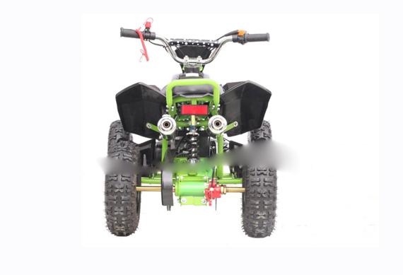 Four wheel motorcycle side by side kids gas powered utv 50cc