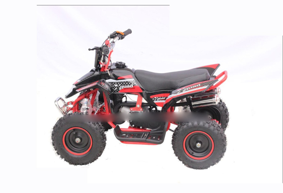 Four wheel motorcycle side by side kids gas powered utv 50cc