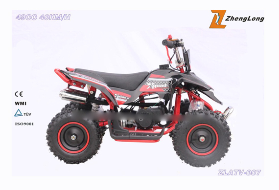 Chinese four wheel motorcycle 49cc 2 stroke 50cc atv parts