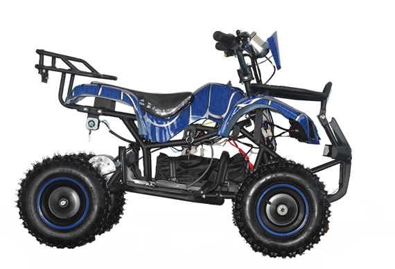 Mini fast atv for kids with electric start