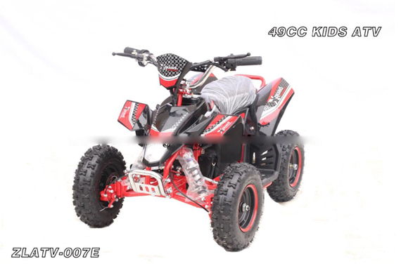 Cheap colored electric quad reverse gear atv