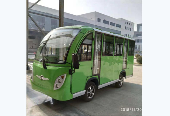 Electric vehicle custom made low speed bus truck