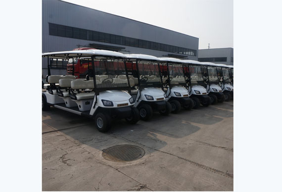 Electric golf carts for hotels and airports
