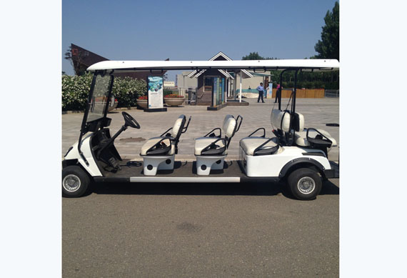 Electric golf carts for hotels and airports