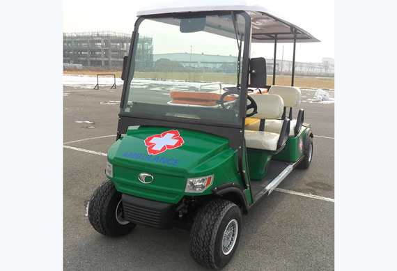 Hospital ambulance golf cart custom made with stretcher