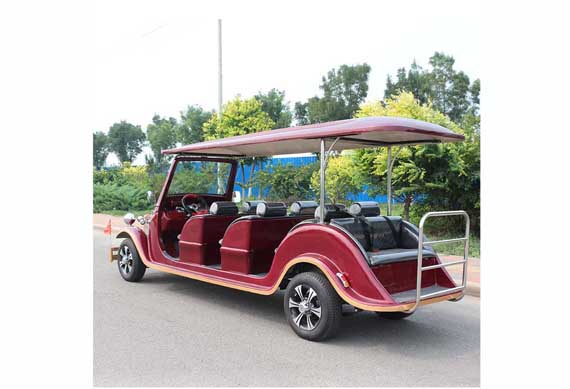 48V 4KW electric mover bus sightseeing electric vintage car