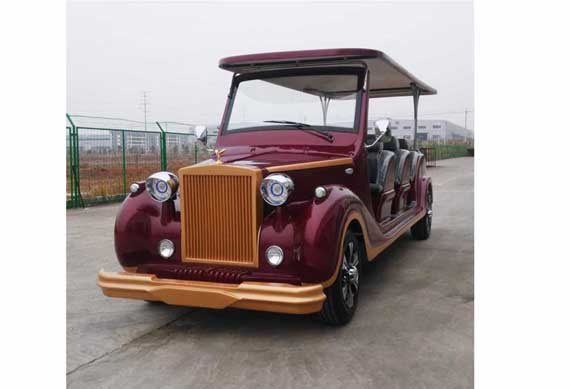 low price popular electric vintage car for park