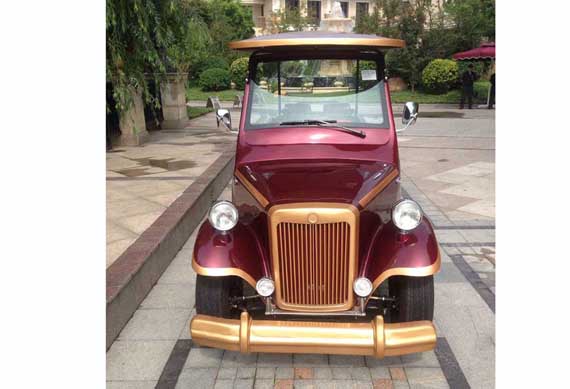 low price popular electric vintage car for park