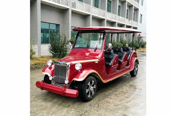 Customized 48V Electric Vintage Car,8 electric Smart Electric Sightseeing Car