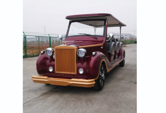 Customized 48V Electric Vintage Car,8 electric Smart Electric Sightseeing Car