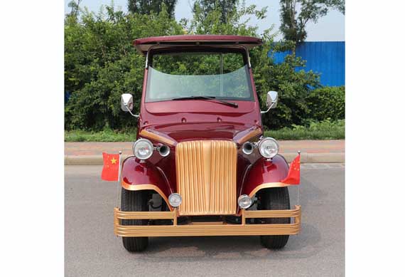 CE approved 12 seats electric vintage car