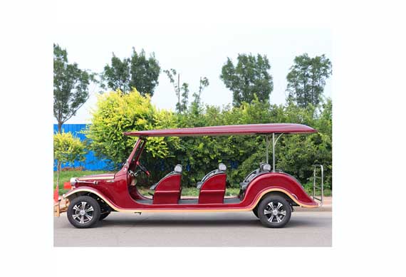 pure handmade retro 8 seats luxury design classic golf cart for vip