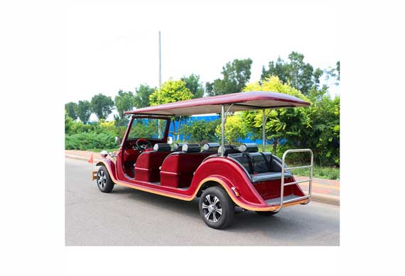 Road street legal 8 seats oldtimer antique classic golf cart for vip