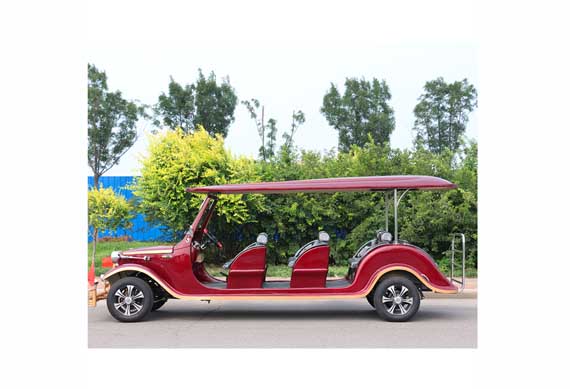 Chinese factory price electric vintage car classic car luxury electric bus for sale