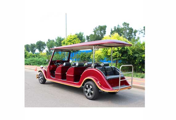 Chinese factory price electric vintage car classic car luxury electric bus for sale