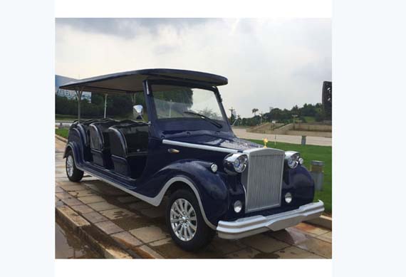 8 12 Seats Battery Powered Tourist Sightseeing Antique Classic shuttle Electric Car Roadster