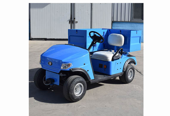 Electric mini golf truck for elevator