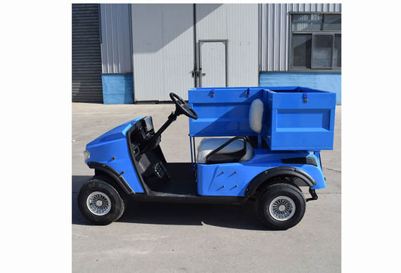 Electric mini golf truck for elevator