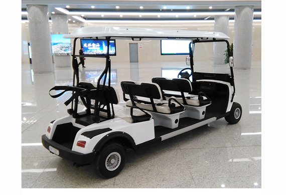 4 wheel 8 seats electric sightseeing golf cart price