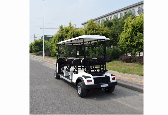 Electric utility vehicle with 8 Seat Electric Golf Cart