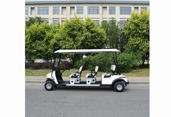 Electric utility vehicle with 8 Seat Electric Golf Cart