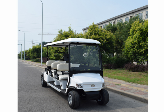 Electric utility vehicle with 8 Seat Electric Golf Cart