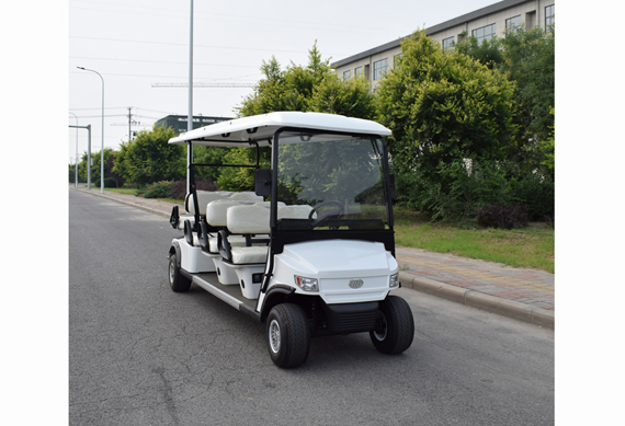 Power Steering Electric Golf Cart Airport 8 Passenger Power Steering Golf Cart