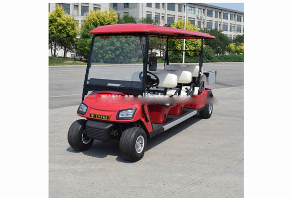 6 person battery golf cart with cargo box Aluminum material, never rust