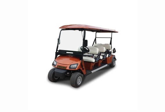 6 person battery golf cart with cargo box Aluminum material, never rust