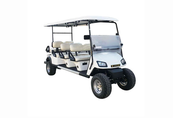 6 seater 6 person battery powered golf cart made in China