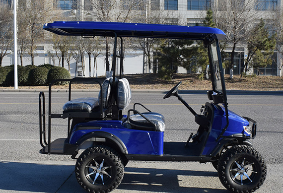 Custom Lifted electric golf buggy