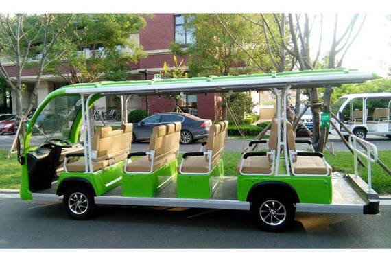 Small electric sightseeing car mini electric bus golf cart