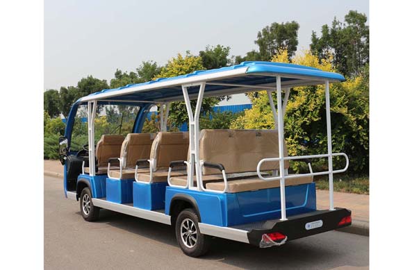 New design 14 seats electric city sightseeing bus for sale