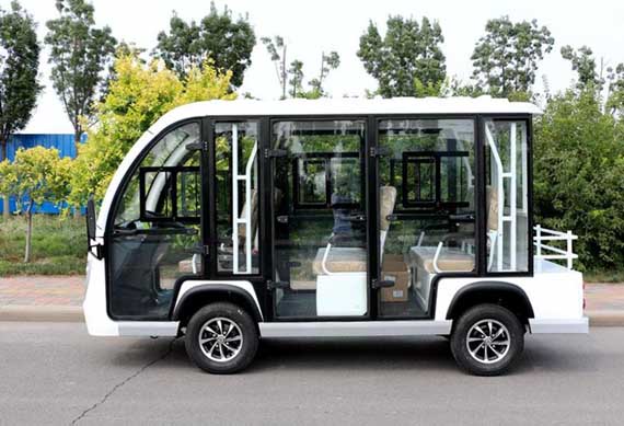 Cheap 8 Seaters Electric Sightseeing Car for Tourist