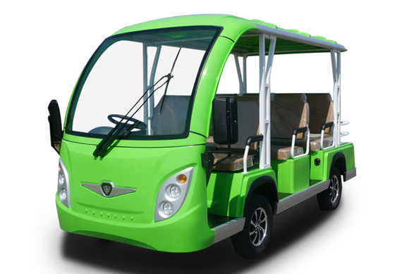 8 Passenger Electric shuttle Sightseeing Bus vehicle for Resort Use