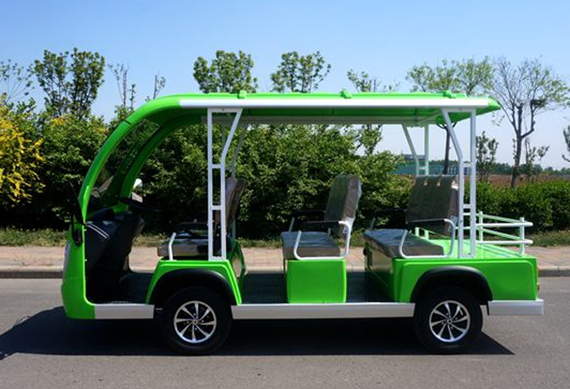 8 Passenger Electric shuttle Sightseeing Bus vehicle for Resort Use