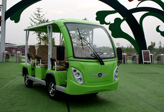 8 Passenger Electric shuttle Sightseeing Bus vehicle for Resort Use